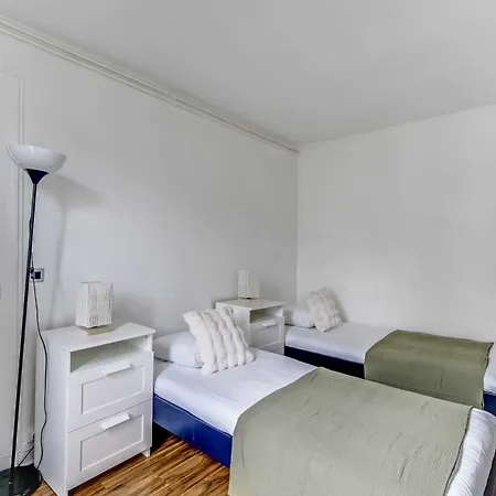 Haussmannian - 2bdr-6p Near Marais-sentier Paris